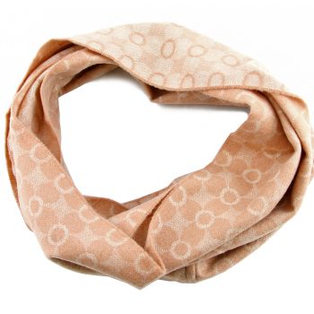 100% Cashmere Cowl Infinity Rose Scarf