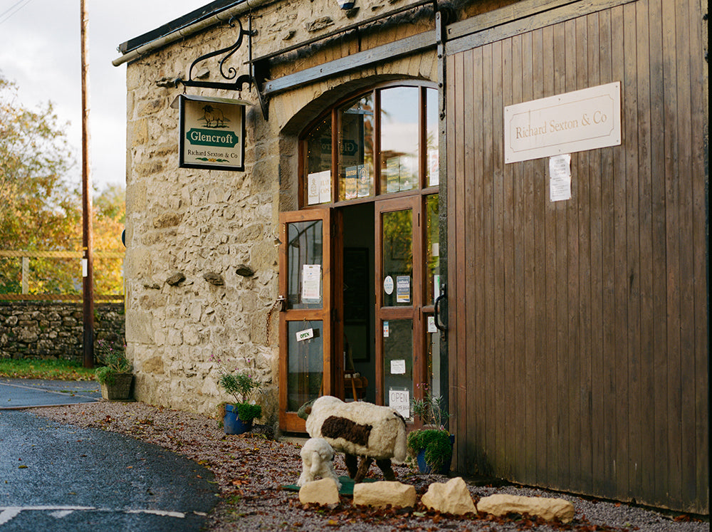 Glencroft warehouse front door